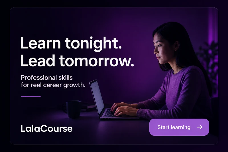 Opening frame of a concept video advertisement contrasting studying tonight with leading tomorrow.