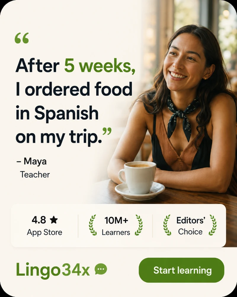 Concept execution in a testimonial layout, carrying an on-image label marking it as an illustrative testimonial format.